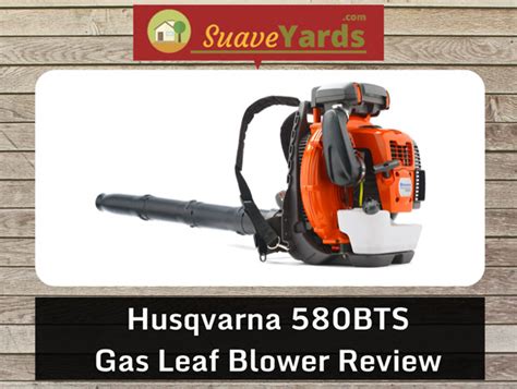 Husqvarna 580BTS Backpack Blower Review - So Much Power!