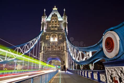 Tower Bridge at Night stock image. Image of landmark - 31120527