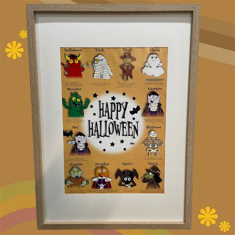 Halloween Poster – Children’s key word signing – Sunshine Sign and Sing