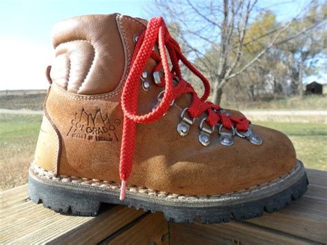 Vintage Colorado Steel Toe Hiking Boots Womens Size 7