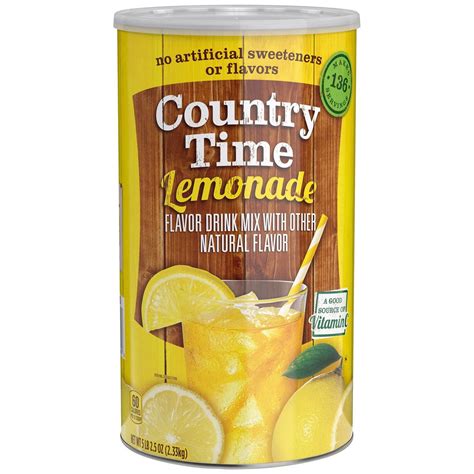 Product of Country Time Lemonade Drink Mix, 82.5 oz. - Walmart.com - Walmart.com