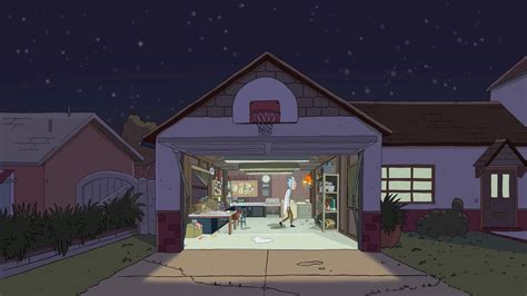 Rick and Morty Garage Wallpaper [3840 x 2160] : r/rickandmorty