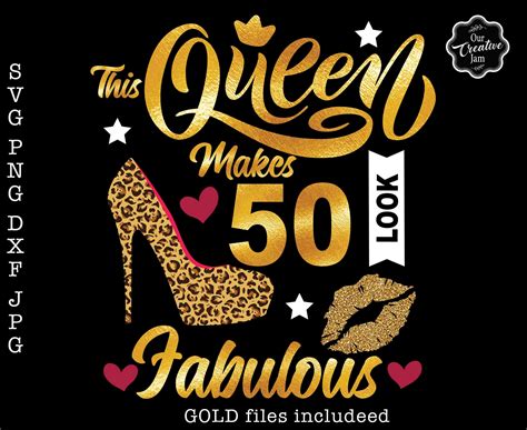 50 and Fabulous Svg Fabulous at 50 Svg 50 and Fab Svg 50th - Etsy UK