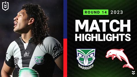 NRL 2023 | New Zealand Warriors v Dolphins | Match Highlights - Win Big ...