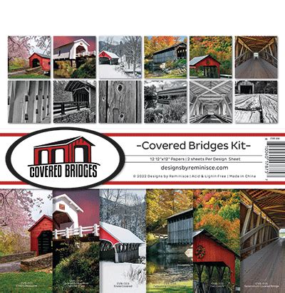 Covered Bridges Collection Kit – Paper Arts