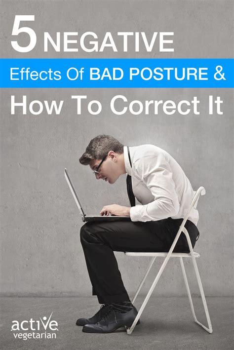 5 Negative Effects Of Bad Posture & How To Correct It | Bad posture ...