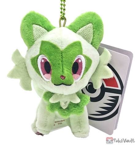 Pokemon Center 2022 Sprigatito Mascot Plush Keychain