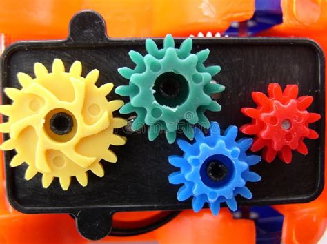 Plastic Gears stock photo. Image of green, ideas, thinking - 2474504