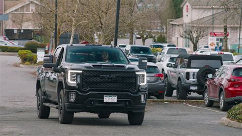 GMC Sierra 2500 Denali Black Pickup Truck In Tracker S01E02 "Springland ...