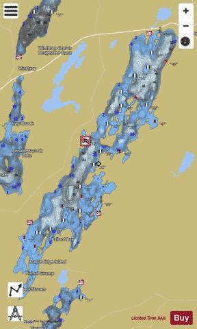 Maine Lake Depth Maps