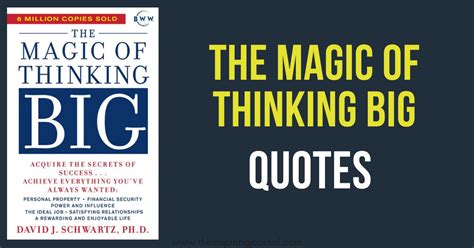 The Magic of Thinking Big quotes | The Inspiring Journal