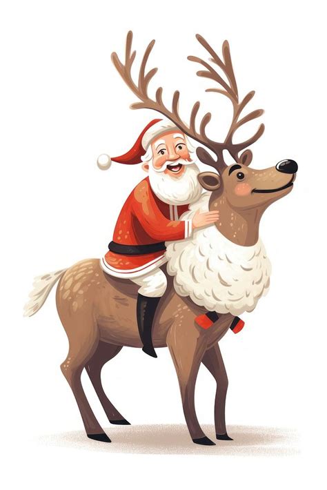 reindeer mammal animal antler. AI | Premium Photo Illustration - rawpixel