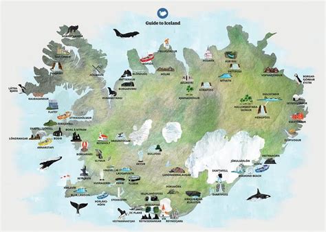 What to Do With 8 Days in Iceland | Guide to Iceland | Carte islande, Voyage en islande, Voyage ...