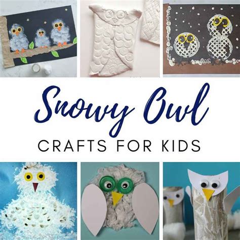 Snowy Owl Crafts for Kids - Red Ted Art - Kids Crafts