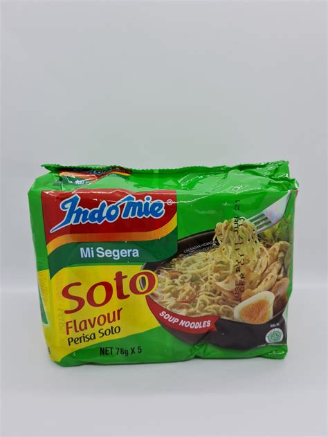 INDOMIE SOTO FLAVOUR SOUP NOODLES 5X78G – Gular Mart