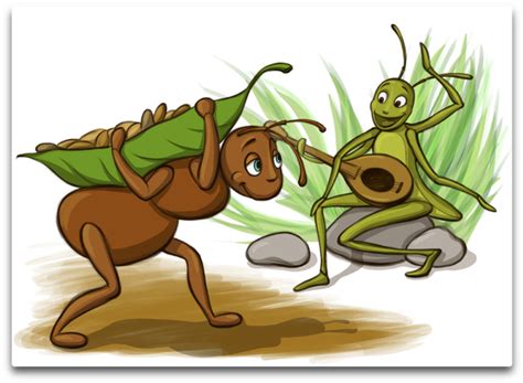 Graphic Library Download Progress And The Lack Thereof - Clipart The Ant And The Grasshopper ...