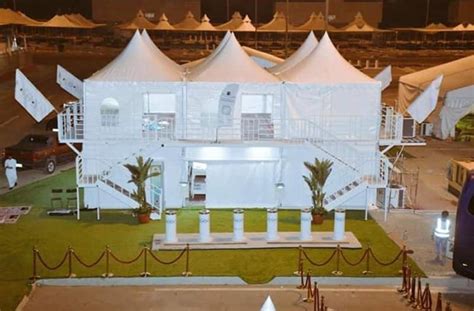 In Pictures : Beautiful Multi-story Hajj Tents To Be Established In ...