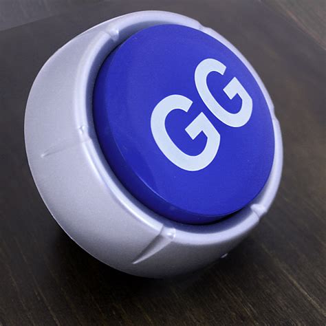 for all my sc fans! a gg button! as seen with day[9] | Button game, Geek stuff, Geek life