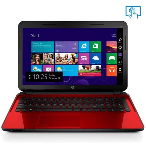 New Red HP 15.6 LED Backlit TouchScreen Laptop AMD Quad Core A8 2.4GHz 8GB 750GB | eBay