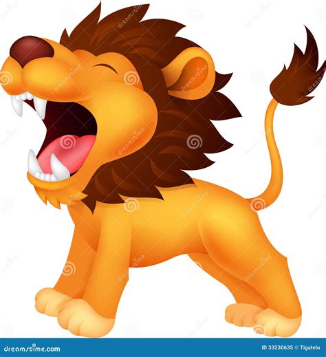 Roaring Lion Cartoon