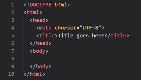 Layman’s Coding: What is the minimum HTML you need for a website? | by ...