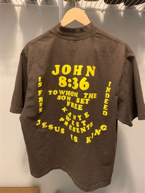 Kanye West Jesus is King x CPFM Kanye West John 3:16 T-Shirt | Grailed ...