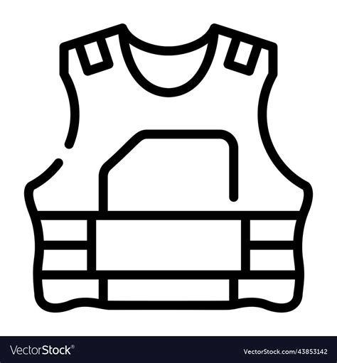 Life jacket Royalty Free Vector Image - VectorStock