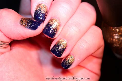 Wondrously Polished: Sparkle Gradient with BL, CG and SOPI