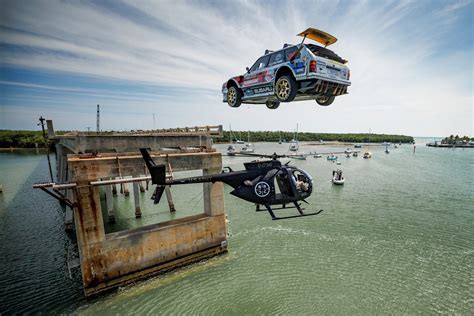 'Gymkhana 2022': Custom Subaru Stunts With Helicopters, Jets, Monster ...