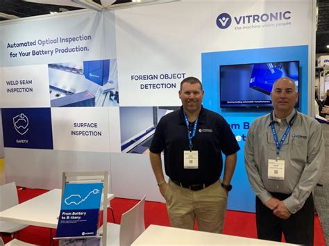 VITRONIC Machine Vision North America on LinkedIn: The Battery Show in ...