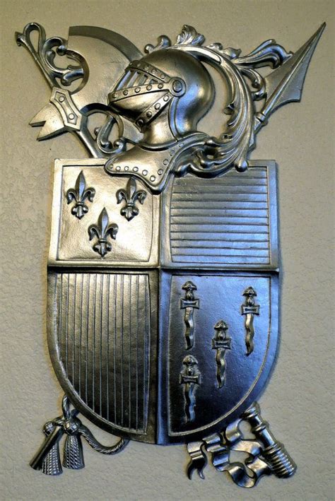 Vintage Medieval Knights Coat of Arms Wall Decor