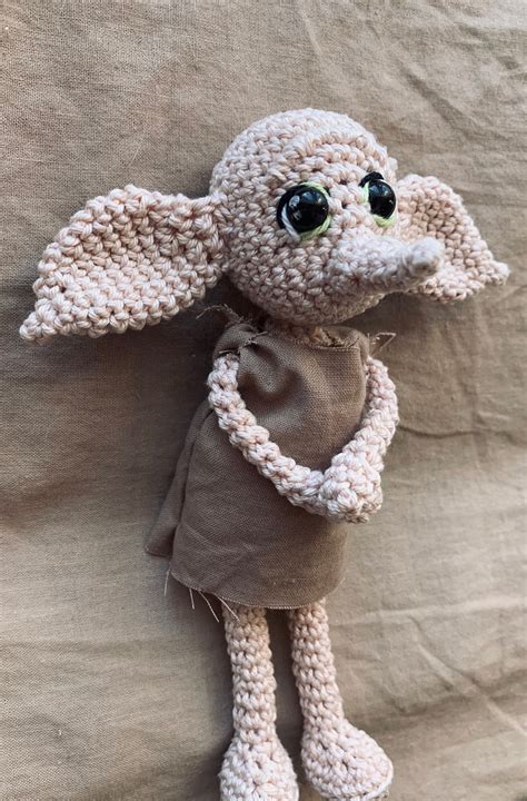 Dobby the House elf amigurumi pattern English patterncrochet | Etsy