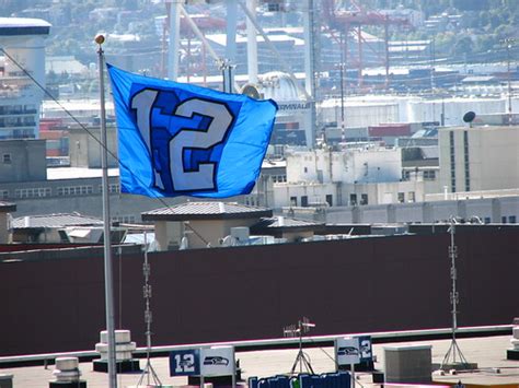 12th Man Flag | Photo taken at Qwest Field, Seattle, WA. | Matt McGee ...