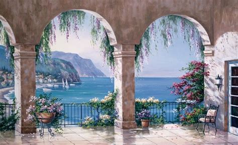 63 best images about Italian Murals on Pinterest | Vineyard, Hand ...