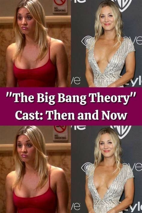 The big bang theory cast then and now – Artofit