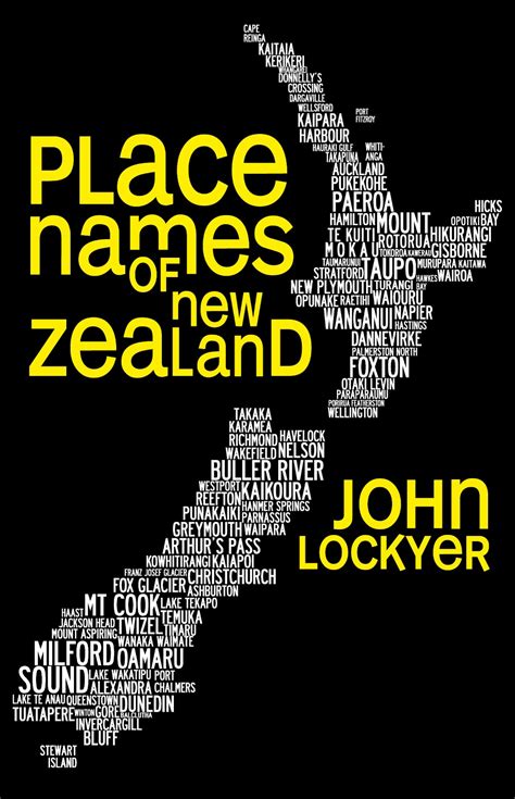 Beattie's Book Blog - unofficial homepage of the New Zealand book community: Place Names of New ...