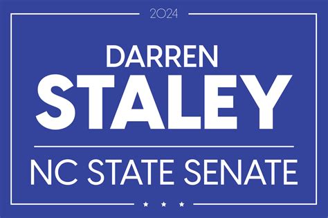 Darren Staley for NC Senate