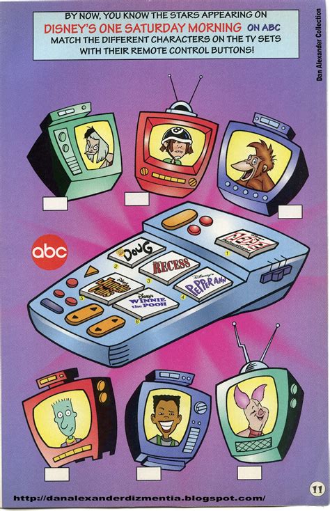 Dan Alexander Dizmentia: Disney's One Saturday Morning On ABC (Circa 1997)