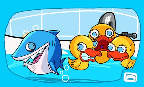 Shark Dash by Brezito on Newgrounds