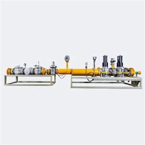 Stainless Steel Hot Water SS Gas Train, For Industrial, Thickness ...