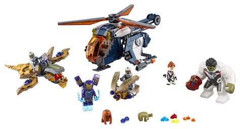 LEGO Marvel Super Heroes Avengers: Endgame Avengers Hulk Helicopter Drop (76144) Revealed - The ...