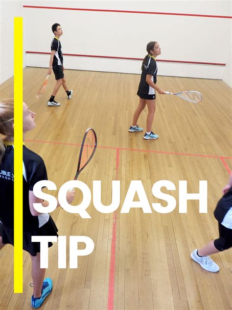 SQUASH TIP - Use the Warm Up. At the start of a competitive squash ...