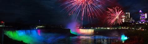 Niagara Falls Fireworks Display - Niagara Falls Hotels