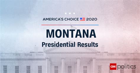 Montana Presidential Election Results and Maps 2020