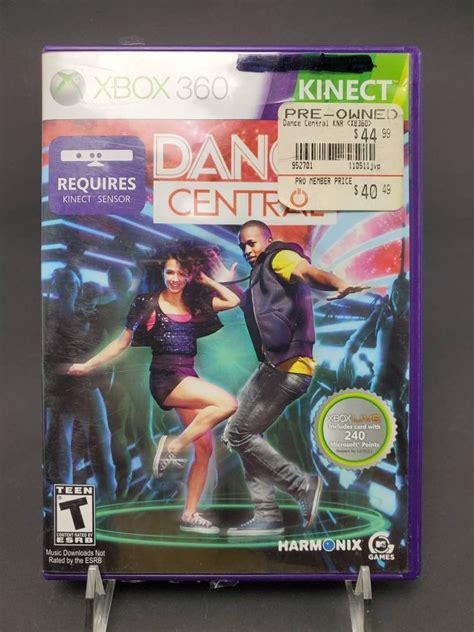 XBOX 360 Kinect Dance Central Requires Kinect Sensor Microsoft - Etsy