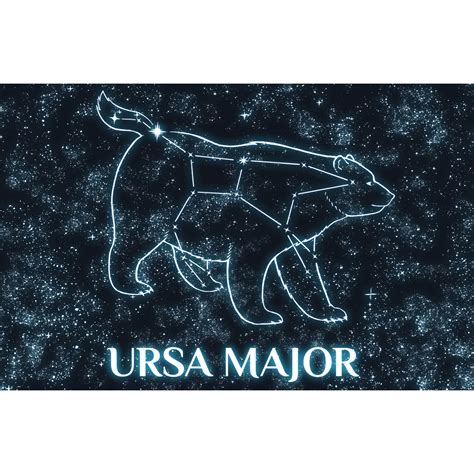 Ursa Major - Greek Constellations - Touch of Modern