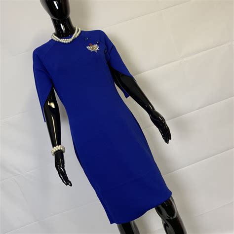 SIGMA GAMMA RHO | Kendalls Greek | Cape sleeve dress, Blue cape, Kendall