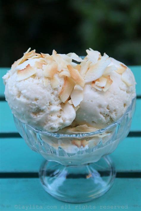 Coconut ice cream – Laylita's Recipes