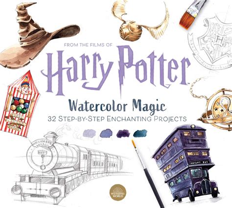 Harry Potter Watercolor Magic | Book by Tugce Audoire | Official ...