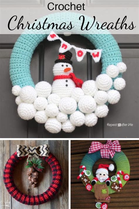 10 Crochet Christmas Wreaths That Will Make Your Christmas Spirit Bright